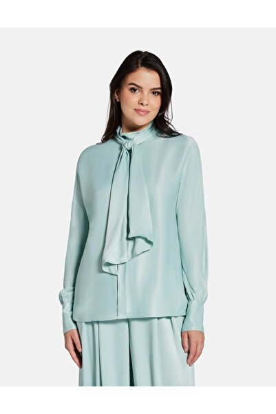 Guess CLAIRE LS BLOUSE Kadın Yeşil Bluz W5PH1FWHHB0-G7R6
