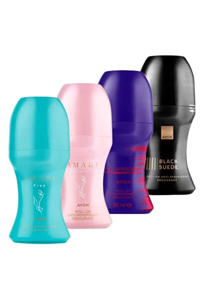 AVON Imari Free, Imari Naturelle Kadın Rollon ve Full Speed Pulse, Black Sued...