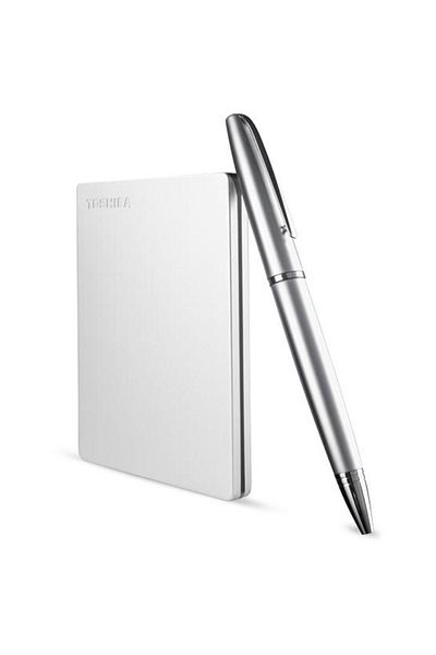 Toshiba TOSHIBA Canvio Slim external HDD, 1TB, USB 3.2 (Silver)