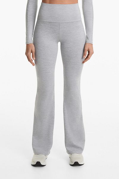 Oysho High-rise comfortlux flare trousers