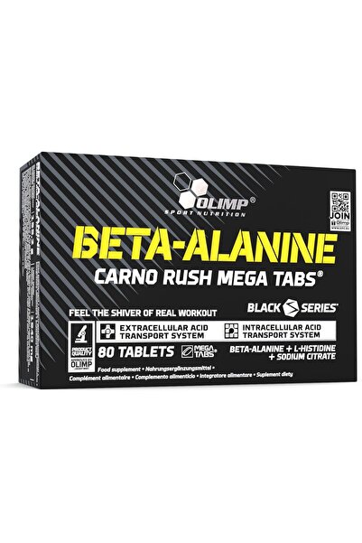 OLIMP SPORT NUTRITION أوليمب بيتا ألانين كارنو راش ميجا تابس 80 قرصًا