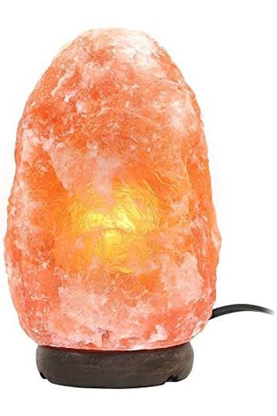Generic Himalayan Salt Lamp Natural Shape Large 5-7 Kg Without Light, Raw Crystal Decor