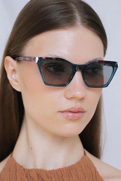 Bilge Karga Fafnir Blue Gradient Sunglasses