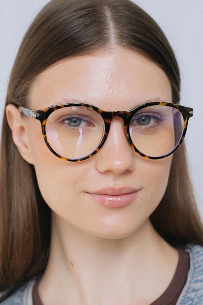 Bilge Karga Mateo Magic Leopard Blue Light Protective Glasses