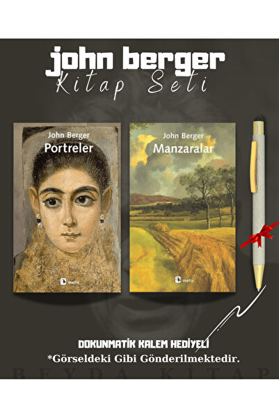 Metis Yayınları Portreler - Manzaralar - John Berger - Kalem Hediyeli - Kitap...