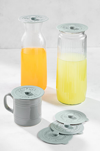 Vienev Blue 6 Pieces Silicone Heat Protective Cup Cover