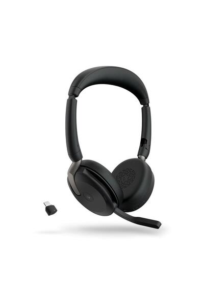 Jabra Casti Wireless Call Center Jabra Evolve2 65 FLEX, Bluetooth, USB-C, MS, Incarcare Wireless