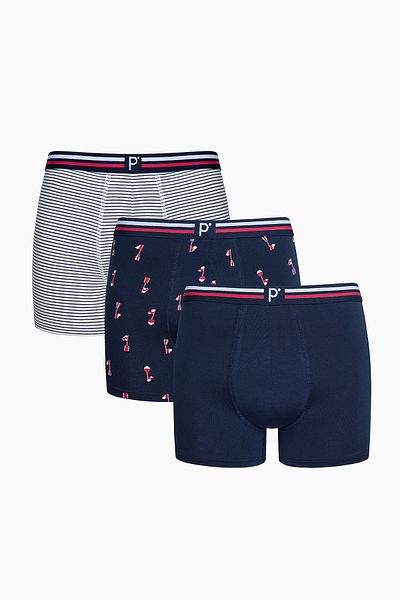Penti Męskie bokserki 3-częściowe w kolorze wielokolorowym