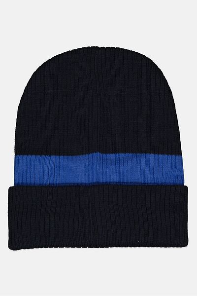 Dockers Men Brand Logo Beanie, Black