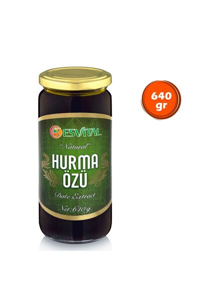 ESVİTAL Hurma Özü 640 Gr (soğuk Sıkım)