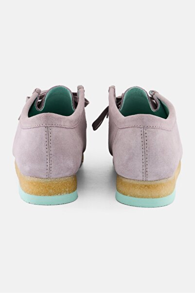 CLARKS Men Wallabee Lace Up Casual Shoes, Grey