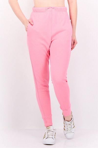 adidas Women Sportswear Fit Brand Logo Outdoor Sweatpants, Pink