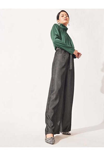 The Label Life Charcoal Belted Pants