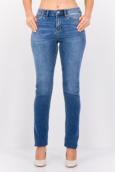 Esprit Women Slim Fit Washed Stretchable Jeans, Light Blue