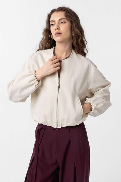 Antioch Stone Crop Women's Bomber Coat