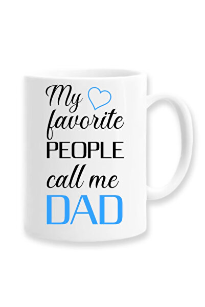 OEM Cană albă personalizată „Oamenii mei preferați îmi spun tată”, Inovatix®....
