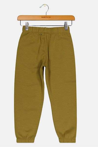 Esprit Kids Boy Embroidered Logo Sweatpants, Olive