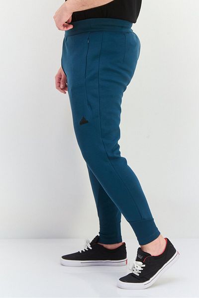 adidas Men Regular Fit Outdoor Sweatpants, Teal Green