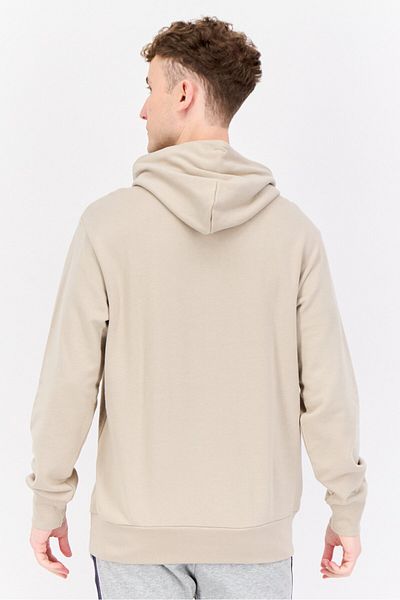 adidas Men Sportswear Fit Long Sleeves Outdoor Sweatshirt, Dark Beige