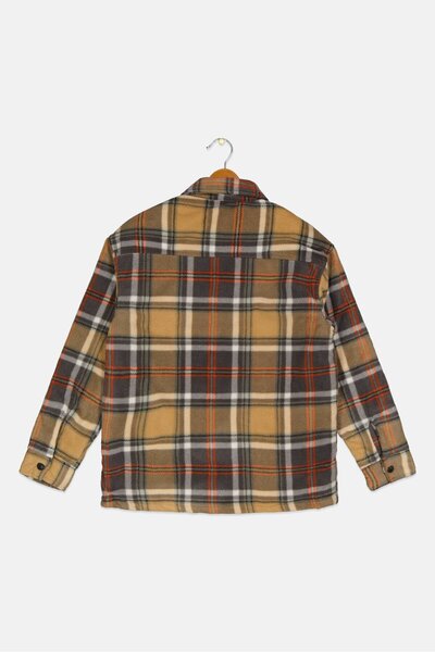 Tony Hawk Kids Boy Plaid Jacket Shirt, Multicolor