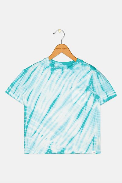 GAP Kids Boy Tie Dye Pocket T-Shirt, Multicolor