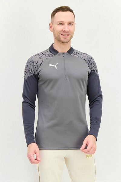 Puma Men Sportswear Fit Long Sleeves Training Jersey, Grey