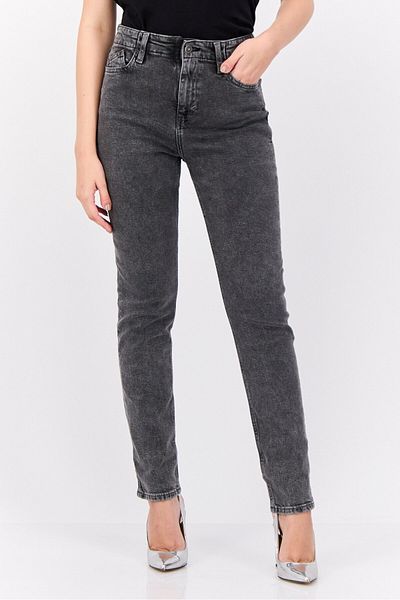 Esprit Women Slim Fit Washed Stretchable Jeans, Grey