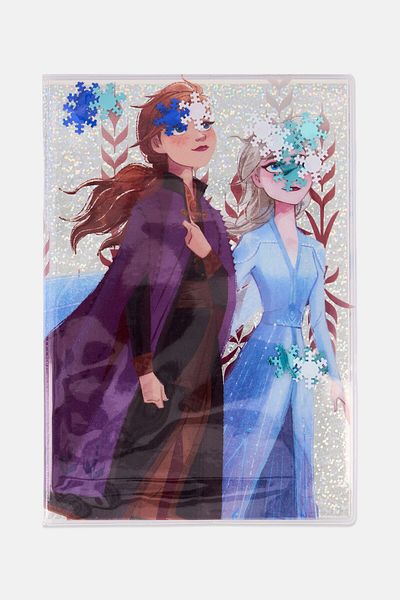 Disney Frozen 2 Snow Sparkles A5 Confetti Notebook, Multicolor