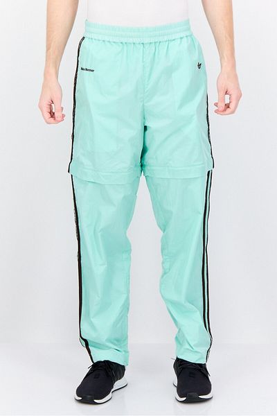 adidas Men Sportswear Fit Outdoor Track Pants, Mint Blue