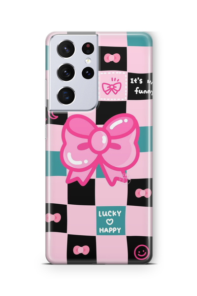 Multitronic Samsung Galaxy S21 Ultra Compatible Lucky Happy Design Printed Tr...
