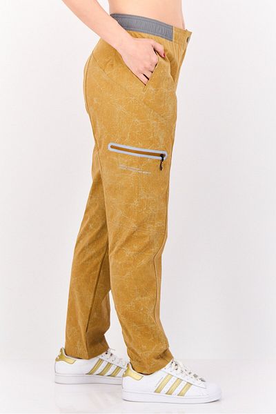 adidas Women Sportswear Fit Outdoor Track Pants, Brown