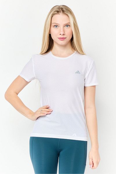 adidas Women Sportswear Fit Short Sleeves Training Top, White