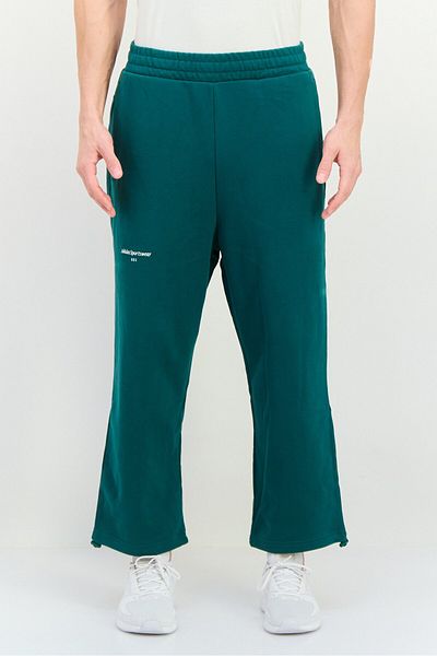 adidas Men Sportswear Fit Outdoor Sweatpants, Green