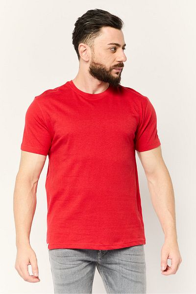Kangol Men Sportswear Fit Short Sleeves Outdoor T-shirt, Red