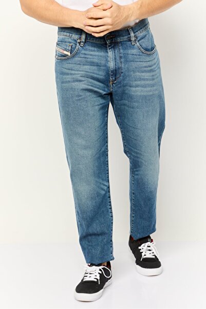 Diesel Men D-Strukt Slim Fit Wash Stretchable Denim, Blue