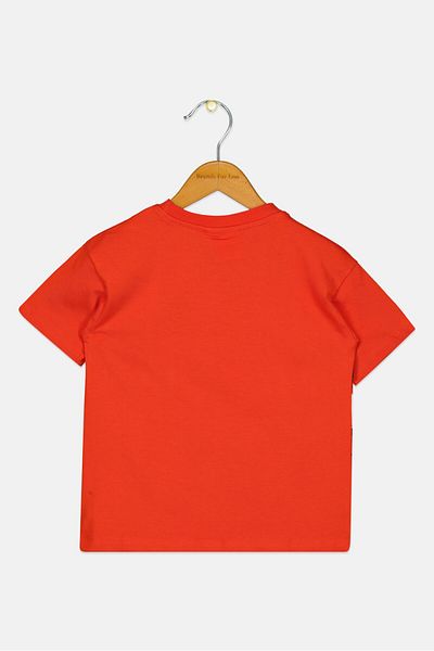 Marvel Toddlers Boy Crew Neck Short Sleeve Spiderman T-shirt, Red
