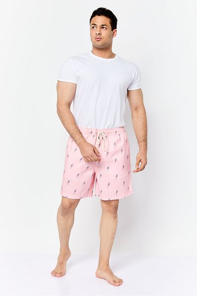 Dockers Men Allover Print Board Short, Pink