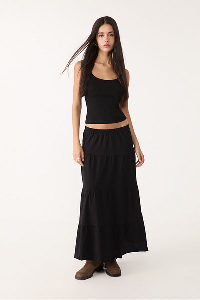 Stradivarius Top with square-cut neckline