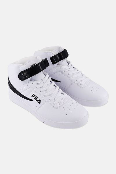FILA Men Vulc 13 Patent Velcro Closure Outdoor Shoes, White
