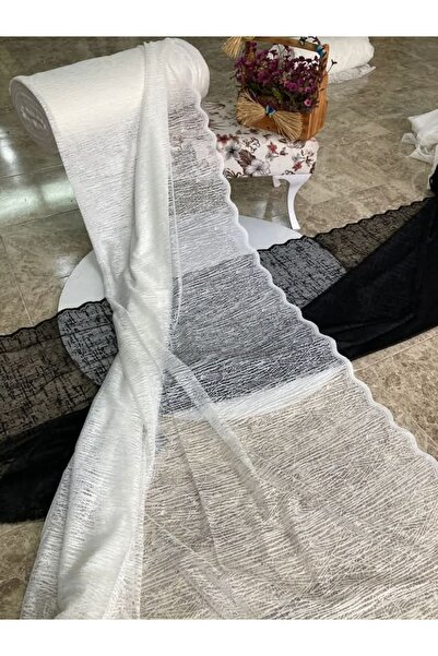 Store Kruvaze Model örme tül perde