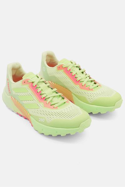 adidas Women Terrex Agravic Flow 2 Running Shoes, Lime