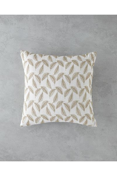 English Home Husa de perna natural Leafy 42x42 cm