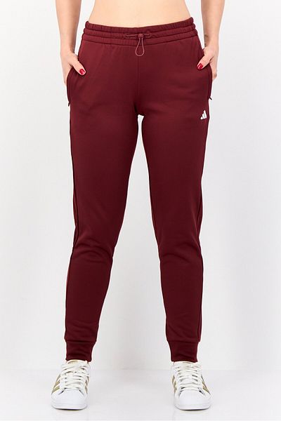 adidas Women Sportswear Fit Outdoor Sweatpants, Maroon