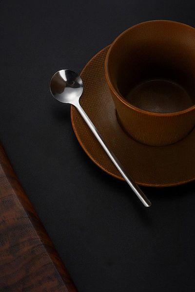 Chavin 6 Pcs Steel 15 cm Cup Latte Coffee Mixing Spoon Mt161By-6