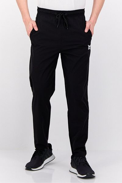 RBX Men Sportswear Fit Training Track Pants, Black