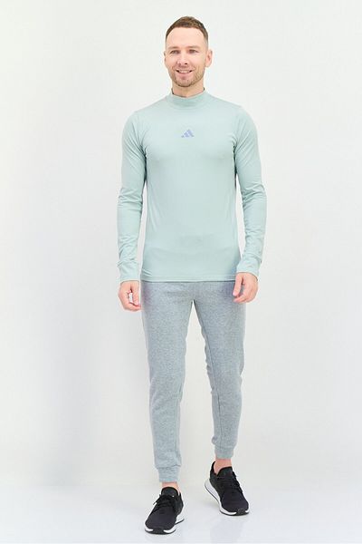 adidas Men Sportswear Fit Long Sleeves Running T-Shirt, Sage