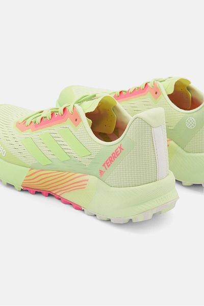 adidas Women Terrex Agravic Flow 2 Running Shoes, Lime