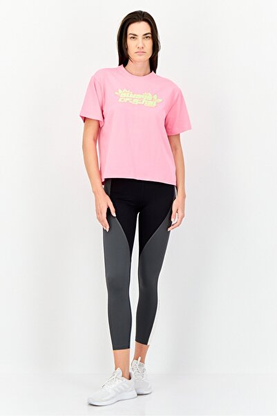 adidas Women Sportswear Fit Short Sleeves Outdoor T-Shirt, Pink
