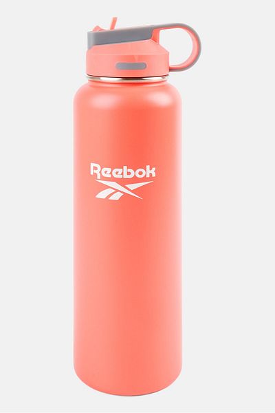 Reebok Stainless Steel Outdoor Straw Water Bottle 1183 Ml, Red