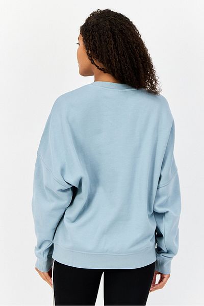 adidas Women Sportswear Fit Outdoor Sweatshirts, Dusty Blue